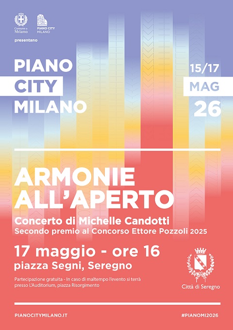 Al momento stai visualizzando Piano City Milano 2026: Seregno entra nel circuito con la pianista Michelle Candotti