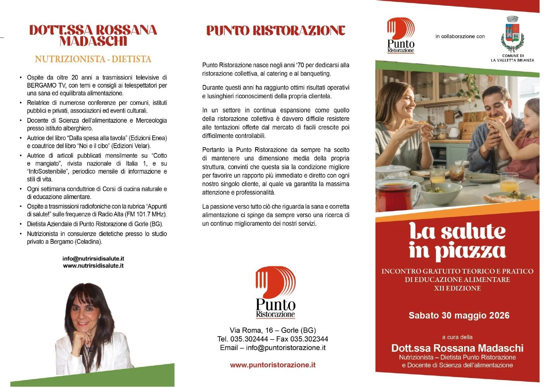 Al momento stai visualizzando LA VALLETTA: La Salute in Piazza – conferenza educazione alimentare e lezione di cucina naturale