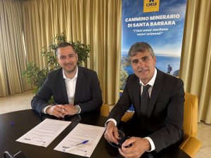 Scopri di più sull'articolo Accordo Banco di Sardegna – Fondazione CMSB: un’alleanza per lo sviluppo del Cammino Minerario