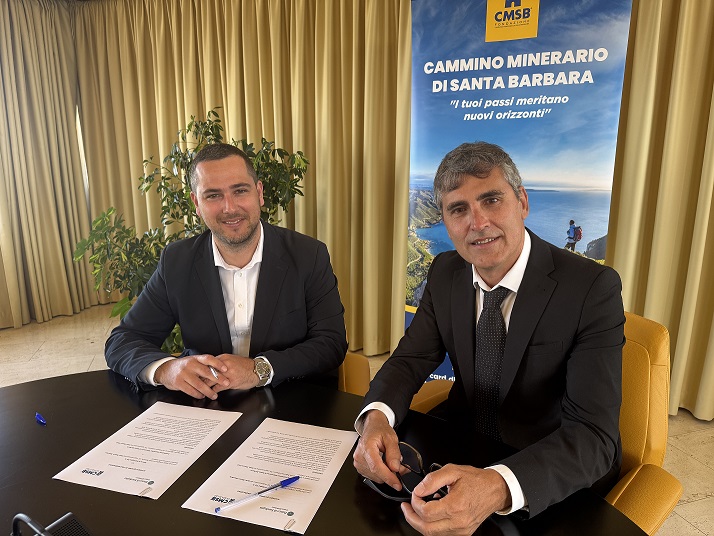 Scopri di più sull'articolo Accordo Banco di Sardegna – Fondazione CMSB: un’alleanza per lo sviluppo del Cammino Minerario