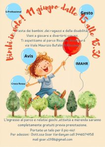 Scopri di più sull'articolo Giornata del Gesto a Riccione: il 15 giugno la festa dedicata a bambini, giovani e persone con disabilità