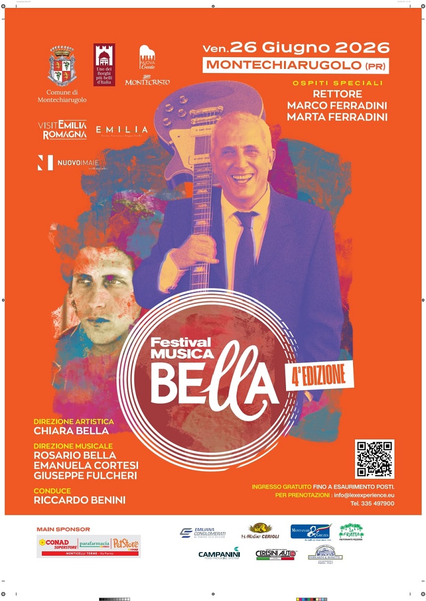 Al momento stai visualizzando Montechiarugolo, torna il Festival Musica Bella: la vetrina per gli artisti emergenti dedicata a Gianni Bella