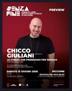 Scopri di più sull'articolo Chicco Giuliani: «Riccione è casa, in spiaggia fino al tramonto nei luoghi del cuore»