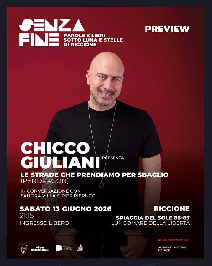Al momento stai visualizzando Chicco Giuliani: «Riccione è casa, in spiaggia fino al tramonto nei luoghi del cuore»
