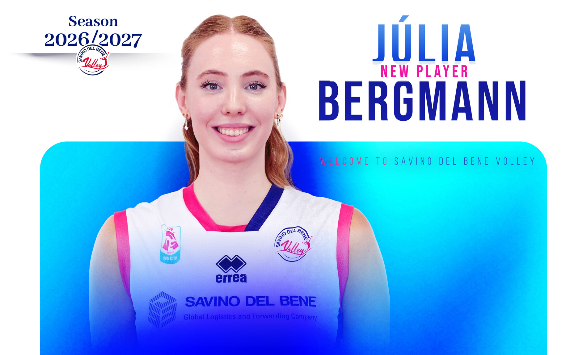Al momento stai visualizzando Savino Del Bene Volley: Júlia Bergmann nuova schiacciatrice per la stagione 2026–2027