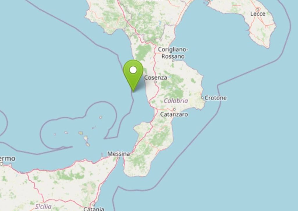 Scopri di più sull'articolo SCOSSA DI TERREMOTO AVVERTITA NEL SUD ITALIA