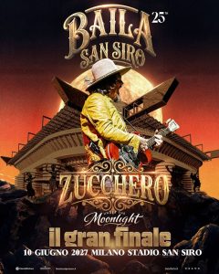 Scopri di più sull'articolo Zucchero conquista gli stadi italiani: il tour “Baila” vola in Europa fino a ottobre