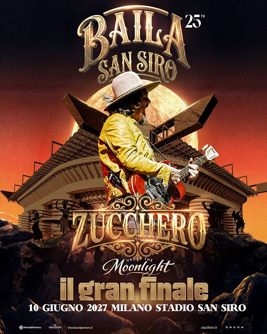 Scopri di più sull'articolo Zucchero conquista gli stadi italiani: il tour “Baila” vola in Europa fino a ottobre