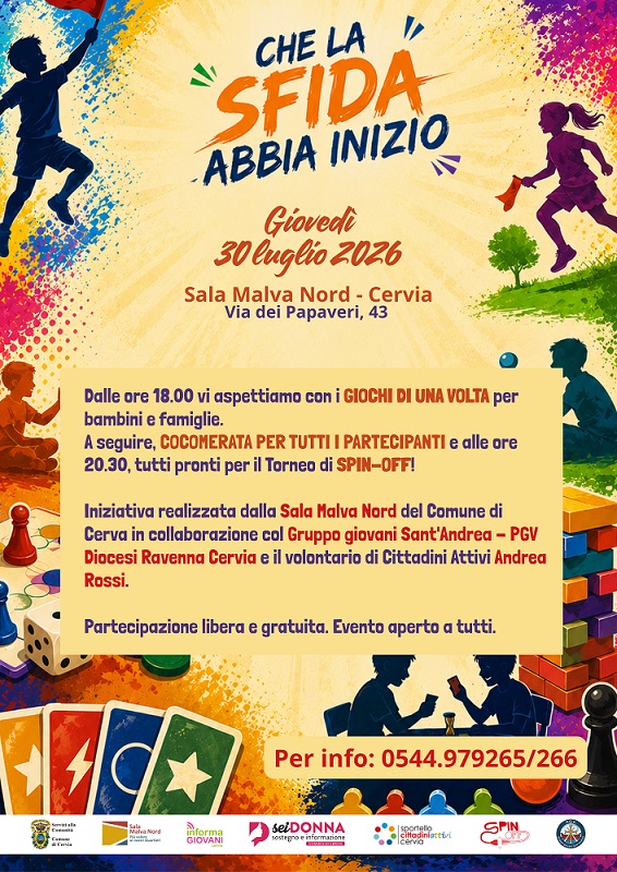 Al momento stai visualizzando Estate a Cervia: giovedì 30 luglio festa alla Sala Malva Nord tra giochi e anguria
