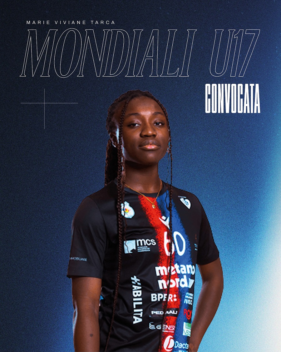 Al momento stai visualizzando Bergamo ai Mondiali Under 17: Marie Viviane Tarca Gnakpotchi convocata con l’Italia