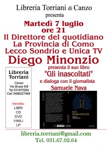 Scopri di più sull'articolo CANZO: INCONTRO CON IL DIRETTORE DELLA PROVINCIA GIORNALE PRESSO LIBRERIA TORRIANI
