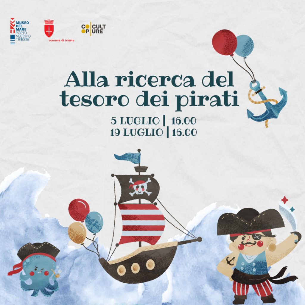 Scopri di più sull'articolo TRIESTE: SI VA ALLA RICERCA DEL TESORO DEI PIRATI