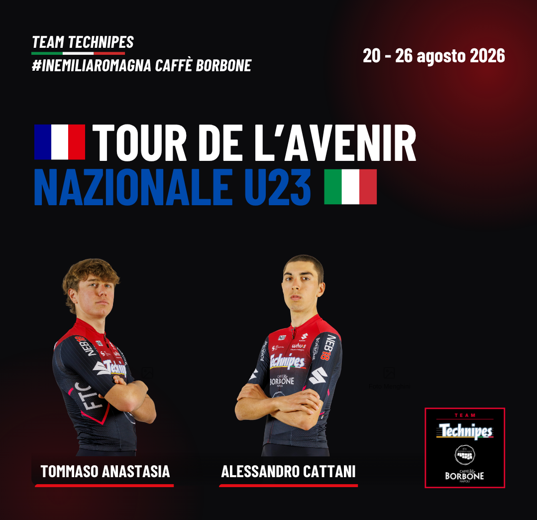Al momento stai visualizzando Tour de l’Avenir: Anastasia e Cattani convocati in Nazionale Italiana U23