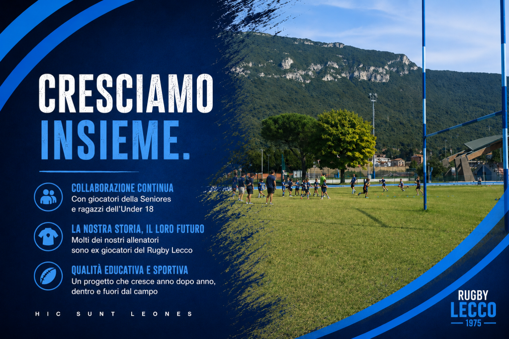 Scopri di più sull'articolo Scuola Rugby Lecco: al via la stagione 2026/2027. Parola a Massimo Bonaiti