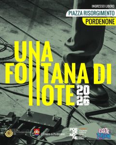 Scopri di più sull'articolo Pordenone, in Piazza Risorgimento torna “Una fontana di note”: quattro serate di musica dal vivo