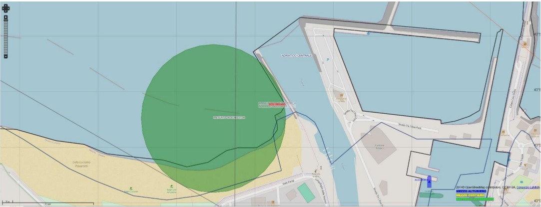 Al momento stai visualizzando Presunto ordigno bellico in mare a Baia Flaminia: ordinanza di divieto per un raggio di 150 metri