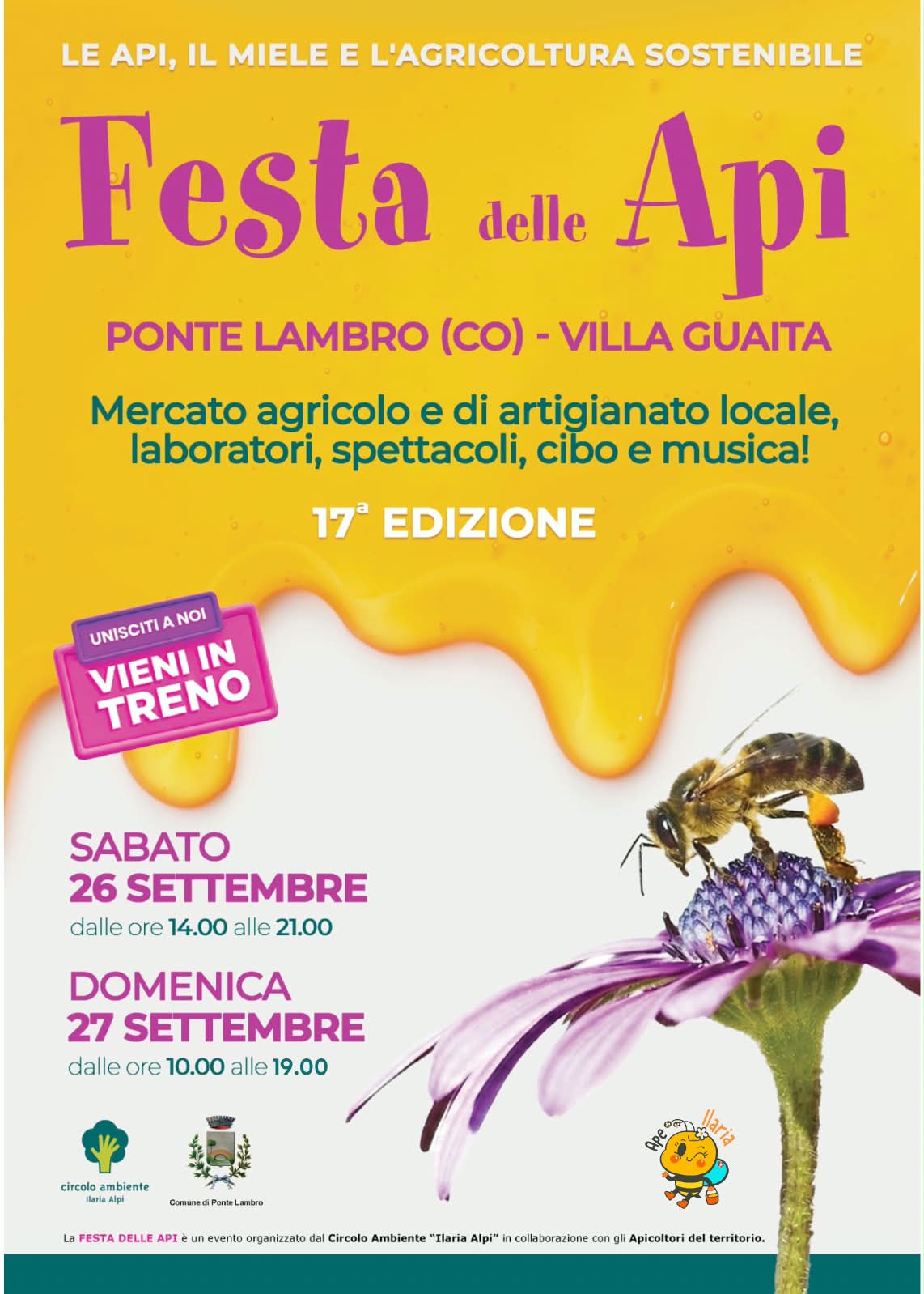 Al momento stai visualizzando Miele, agricoltura bio e divertimento alla “Festa delle Api” di Ponte Lambro