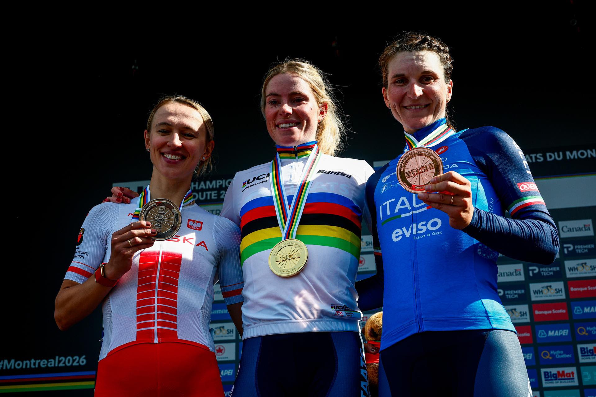 Al momento stai visualizzando Mondiali di Ciclismo Montréal 2026: bronzo d’autore per Elisa Longo Borghini