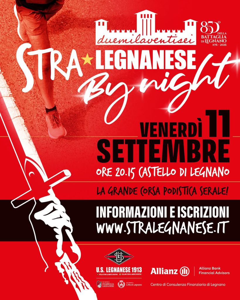 Scopri di più sull'articolo Legnano, StraLegnanese by Night: al via la corsa sotto le stelle