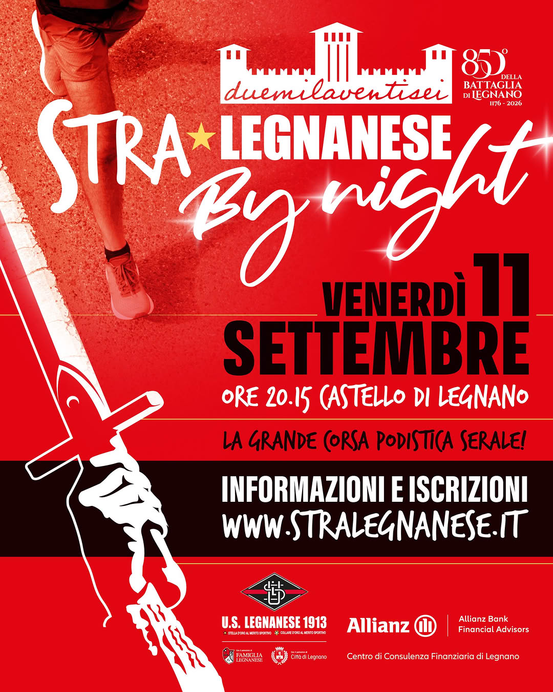 Al momento stai visualizzando Legnano, StraLegnanese by Night: al via la corsa sotto le stelle