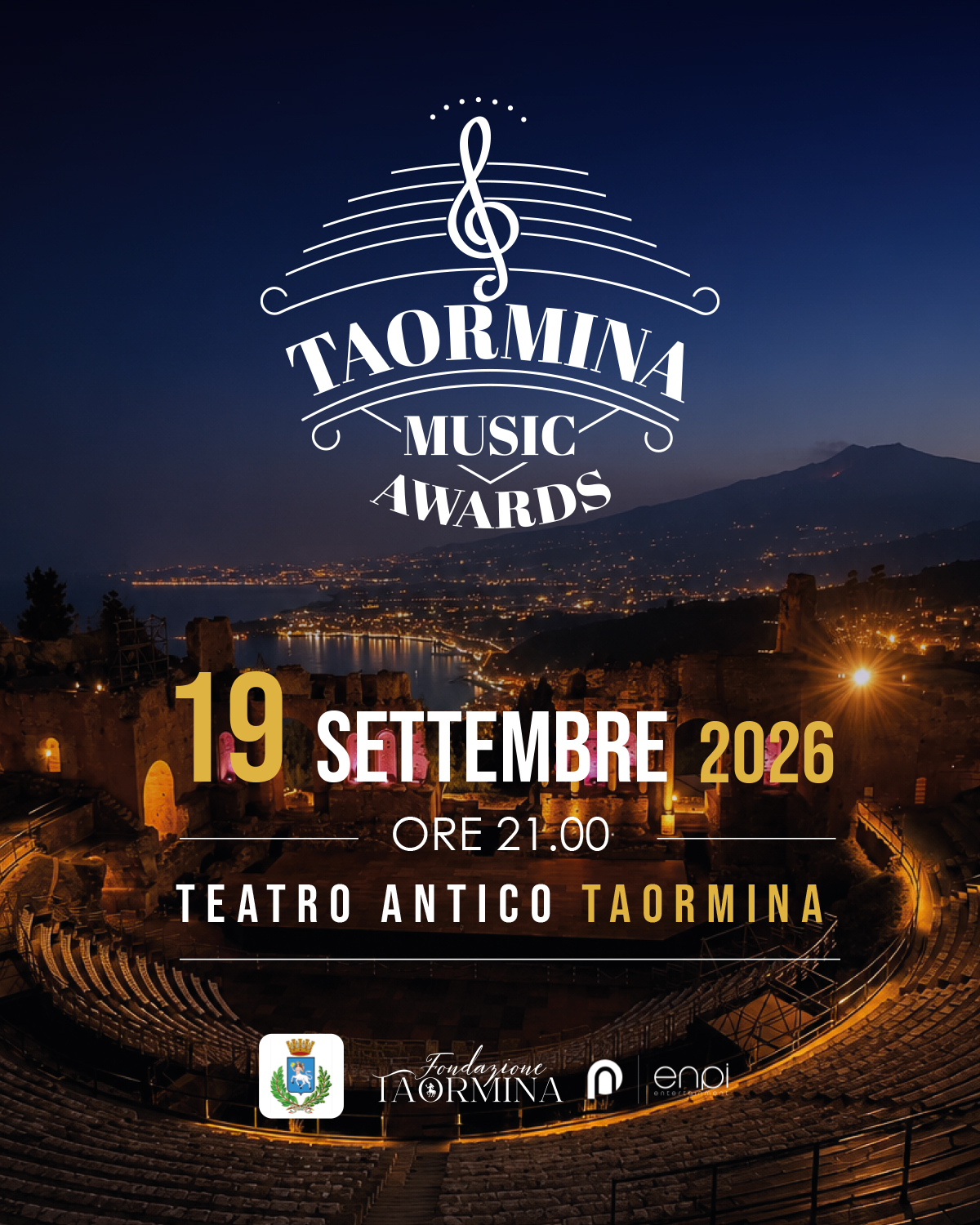 Al momento stai visualizzando Taormina Music Awards: i grandi della musica al Teatro Antico nella notte dei premi
