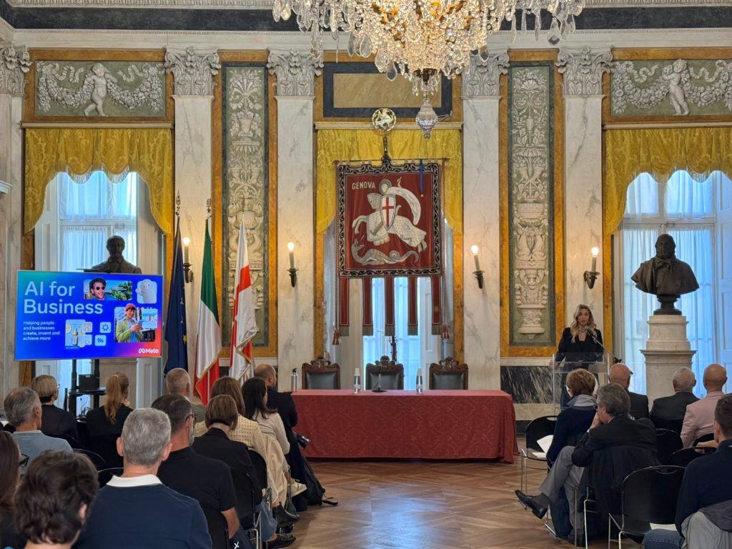 Scopri di più sull'articolo Digitalizzazione, Comune di Genova e Meta insieme per la formazione gratuita delle PMI a Palazzo Tursi