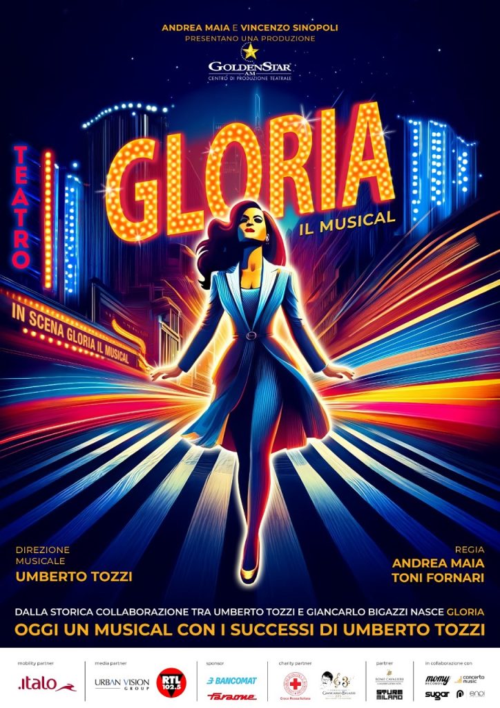 Scopri di più sull'articolo Milano, Teatro degli Arcimboldi: va in scena “GLORIA IL MUSICAL!”, primo musical dedicato al repertorio di Umberto Tozzi